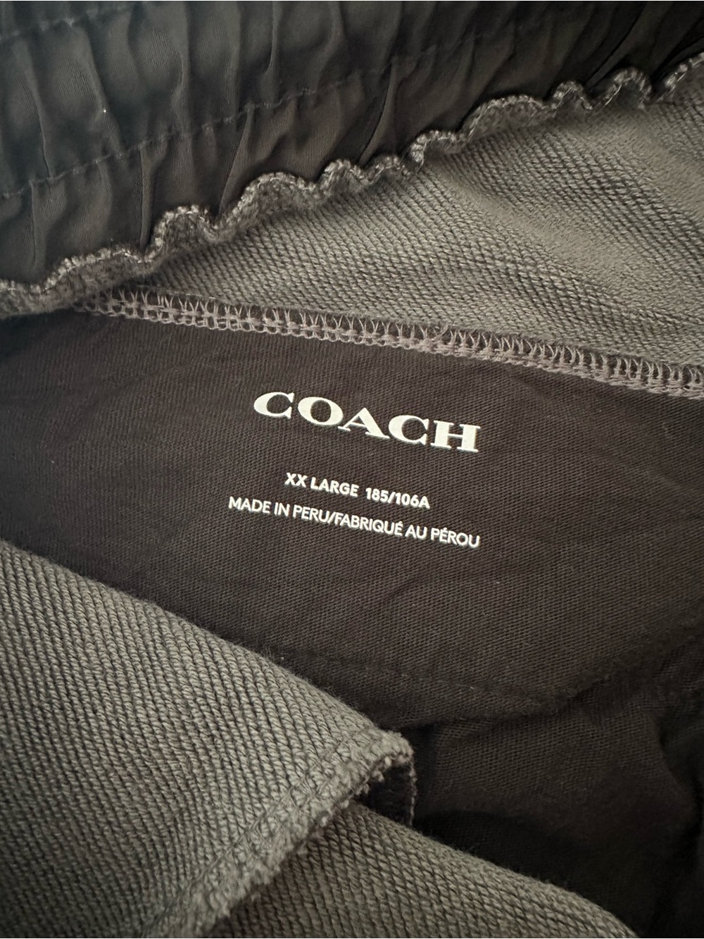 Coach Men's Joggers XXL EUC